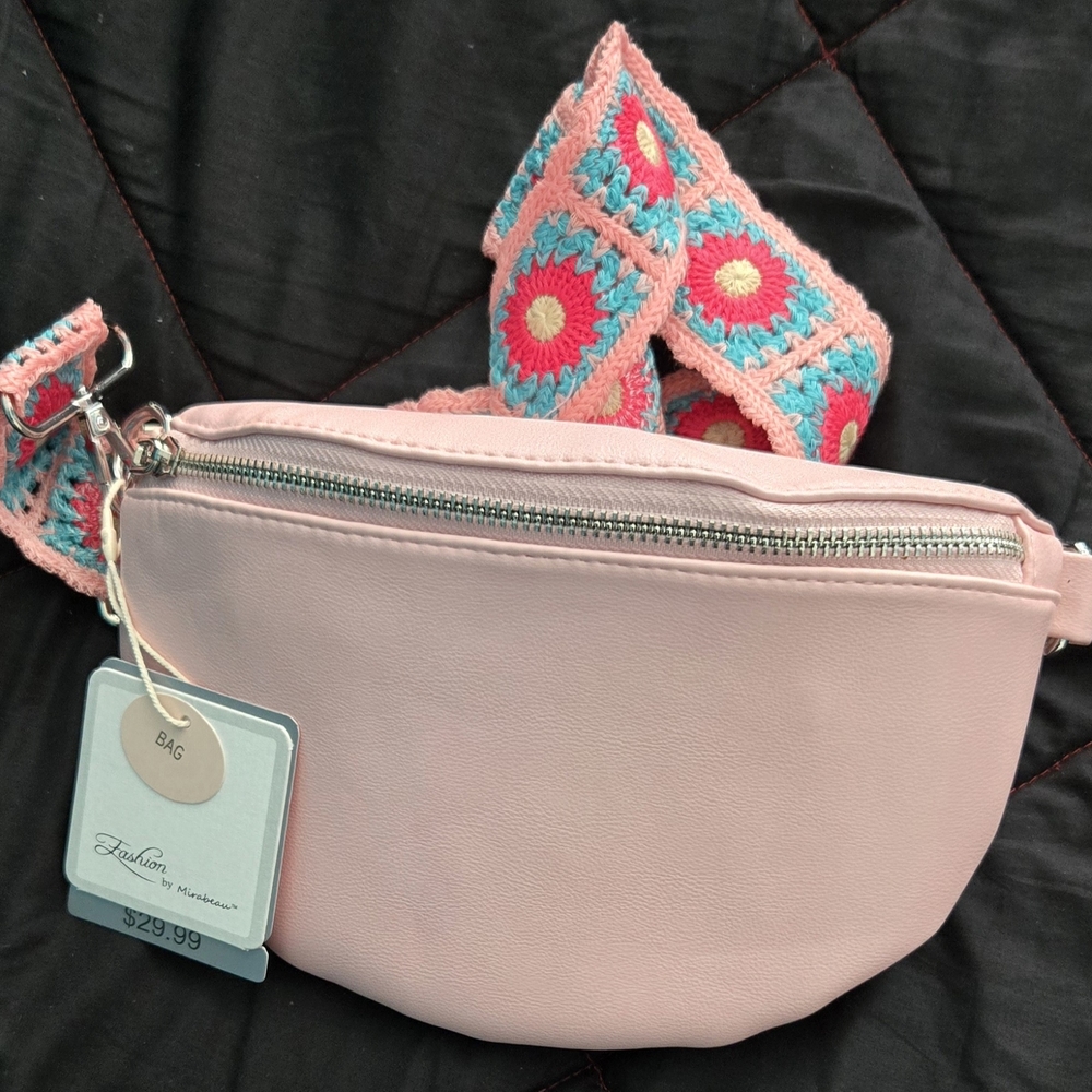 Pink Crossbody Bag Fashion By Mirabeau